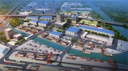 苏州内河港市区港区白洋湾作业区江苏（苏州）国际铁路物流中心码头工程